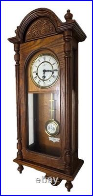 Howard Miller Wall Clock Model 612-462 Westminster Chime Fully Serviced