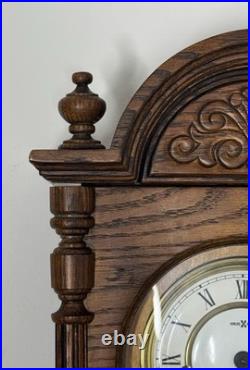 Howard Miller Wall Clock Model 612-462 Westminster Chime Fully Serviced Howard Miller Wall Clock Model 612-462 Westminster Chime Fully Serviced