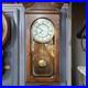 Howard Miller Wall Clock With Westminster Chime 8 Day Key Wind