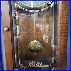 Howard Miller Wall Clock With Westminster Chime 8 Day Key Wind