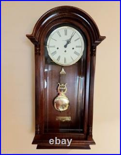 Howard Miller Westminster 8 Day Pendulum Wall Clock-Exc COND! TURKEY SALE