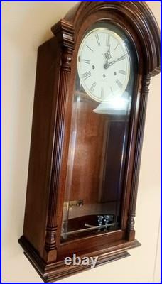 Howard Miller Westminster 8 Day Pendulum Wall Clock-Exc COND! TURKEY SALE