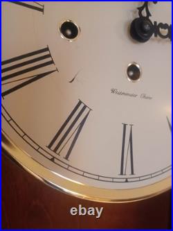Howard Miller Westminster 8 Day Pendulum Wall Clock-Exc COND! TURKEY SALE