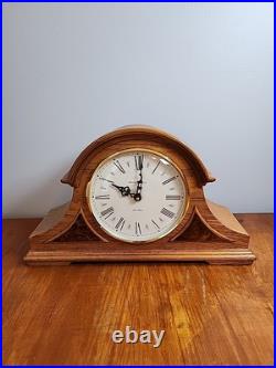 Howard Miller Westminster Chime & Hour Strike Mantel Clock Model 635-106 Tested