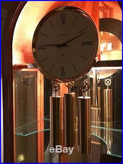 Howard Miller Westminster Chime Illuminated Grandfather Clock Model 610-683