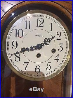 Howard Miller Westminster Chime Key Wind Pendulum Clock