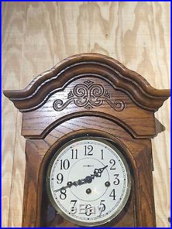 Howard Miller Westminster Chime Key Wind Pendulum Clock