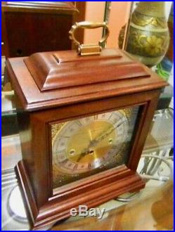 Howard Miller Westminster Chime Keywound Mantel Clock