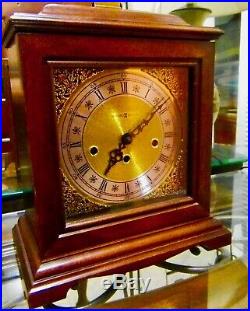 Howard Miller Westminster Chime Keywound Mantel Clock