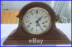 Howard Miller Westminster Chime Mantel Clock 340-020 (87) Two Jewels With Manual