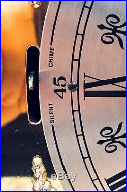 Howard Miller Westminster Chime Mantel Clock Franz Hermle 340-020 Beautiful