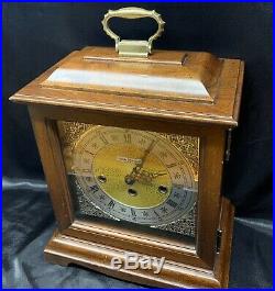 Howard Miller Westminster Chime Mantel Clock Made in USA West Germany Movement