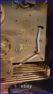Howard Miller Westminster Chime Mantel Clock Mechanical Model 1 354 579 n