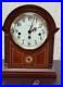 Howard Miller Westminster Chime Mantel Clock Quarter Hour Strike Wind Up Wood