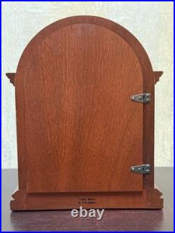 Howard Miller Westminster Chime Mantel Clock Quarter Hour Strike Wind Up Wood