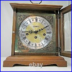Howard Miller Westminster Chime Mantle Clock 612437 No 141 Key Tested W Germany
