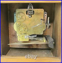 Howard Miller Westminster Chime Mantle Clock 612437 No 141 Key Tested W Germany