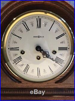 Howard Miller Westminster Chime Mechanical Mantle Clock #613-102 Worthington