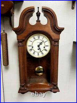 Howard Miller Westminster Chime Wall Clock 613-227 8 Day Key Wind