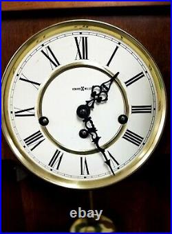 Howard Miller Westminster Chime Wall Clock 613-227 8 Day Key Wind