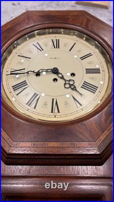 Howard Miller Westminster Chime Wall Clock Brand New Movement Schoolhouse