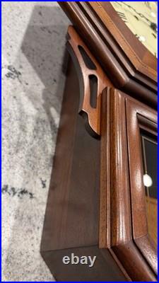 Howard Miller Westminster Chime Wall Clock Brand New Movement Schoolhouse