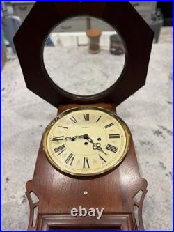 Howard Miller Westminster Chime Wall Clock Brand New Movement Schoolhouse