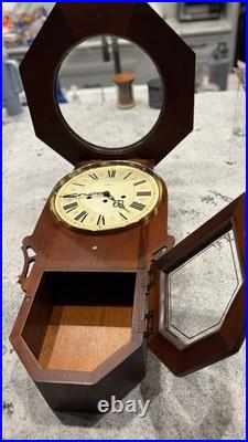 Howard Miller Westminster Chime Wall Clock Brand New Movement Schoolhouse