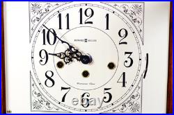 Howard Miller Westminster Chimes Wall Clock Sandringham Oak Case 613-108 WORKING