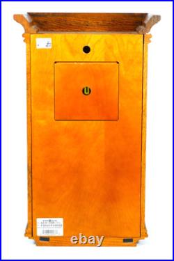 Howard Miller Westminster Chimes Wall Clock Sandringham Oak Case 613-108 WORKING