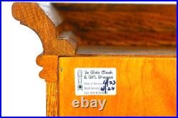 Howard Miller Westminster Chimes Wall Clock Sandringham Oak Case 613-108 WORKING