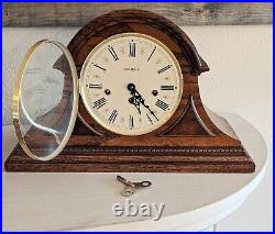 Howard Miller Worthington Key Wound Mantel Clock, 2 Jewels, Made in Germany