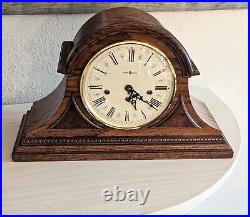 Howard Miller Worthington Key Wound Mantel Clock, 2 Jewels, Made in Germany