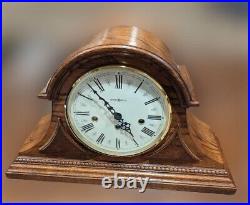 Howard Miller Worthington Key Wound Mantel Clock, 2 Jewels, Made in Germany