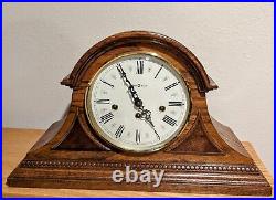 Howard Miller Worthington Key Wound Mantel Clock, 2 Jewels, Made in Germany