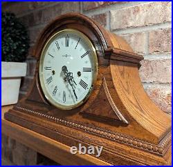 Howard Miller Worthington Key Wound Mantel Clock, 2 Jewels, Made in Germany