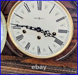 Howard Miller Worthington Key Wound Mantel Clock, 2 Jewels, Made in Germany