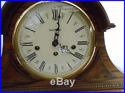 Howard Miller Worthington Mantel Clock Westminster Chime Wind Up 613-102