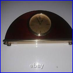 Howard Miller cherry oak Mantel Analog Clock613619- Westminster Chime