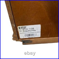 Howard miller sandringham wall clock, 613-108, keywound, plays westminster chime