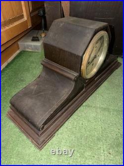 Huge Antique Ansonia Westminster Chime Mantel Clock