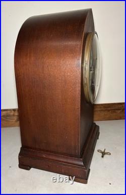 Huge Seth Thomas Sonora Bell Westminster Chime Gothic Beehive Mantel Clock