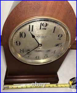 Huge Seth Thomas Sonora Bell Westminster Chime Gothic Beehive Mantel Clock