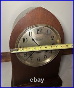 Huge Seth Thomas Sonora Bell Westminster Chime Gothic Beehive Mantel Clock