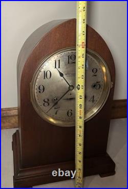 Huge Seth Thomas Sonora Bell Westminster Chime Gothic Beehive Mantel Clock