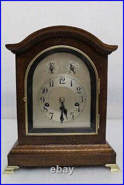 Impressive Junghans Westminster Chime Mantel/Bracket Clock, 1913, Fully Serviced