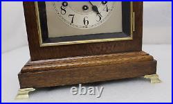 Impressive Junghans Westminster Chime Mantel/Bracket Clock, 1913, Fully Serviced