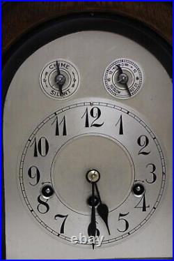 Impressive Junghans Westminster Chime Mantel/Bracket Clock, 1913, Fully Serviced