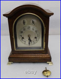Impressive Junghans Westminster Chime Mantel/Bracket Clock, 1913, Fully Serviced