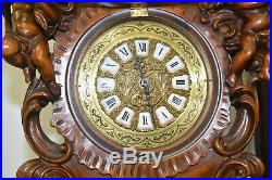 Italian Baroque Cherub Grandfathers Clock with Westminster Chimes